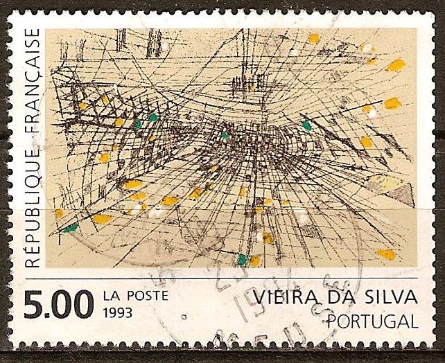 Arte Contemporáneo en Europa: Maria Helena Vieira da Silva - Portugal.