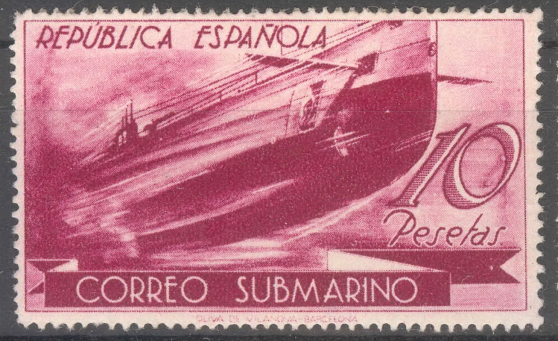 ESPAÑA 779 CORREO SUBMARINO