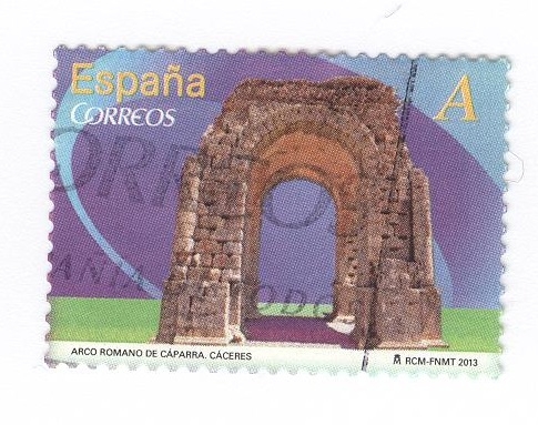 Arco romano de Cáparra.Caceres