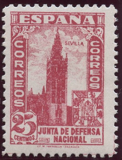 ESPAÑA 807 JUNTA DE DEFENSA NACIONAL