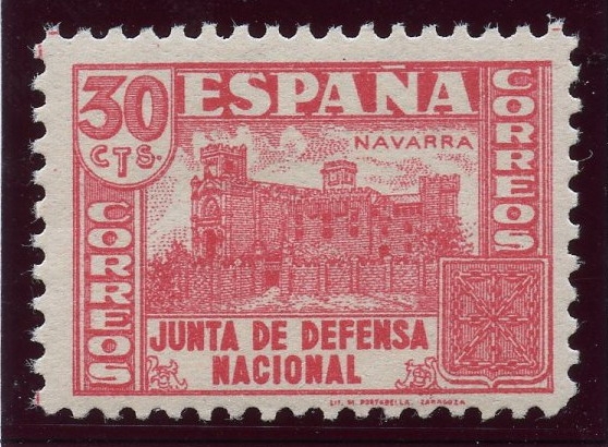 ESPAÑA 808A JUNTA DE DEFENSA NACIONAL