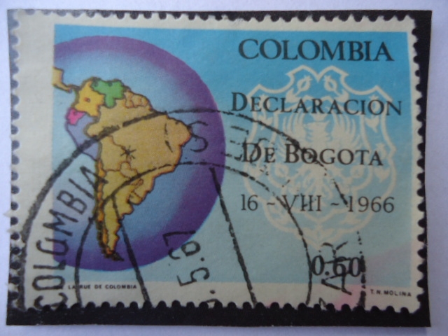 Declaración de Bogotá - 16-VIII-1966 - escudo de Armas de Bogotá