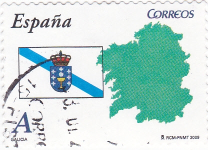 GALICIA- Mapa y Bandera (7)