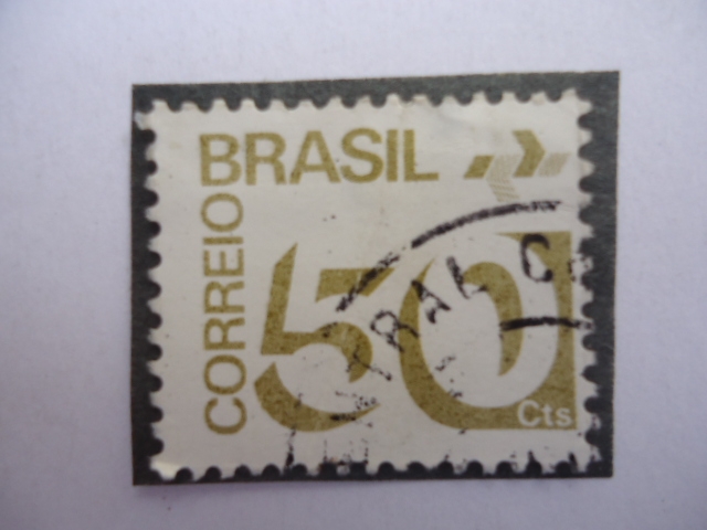 Correo Brasil-Cifra, 50 Cts.