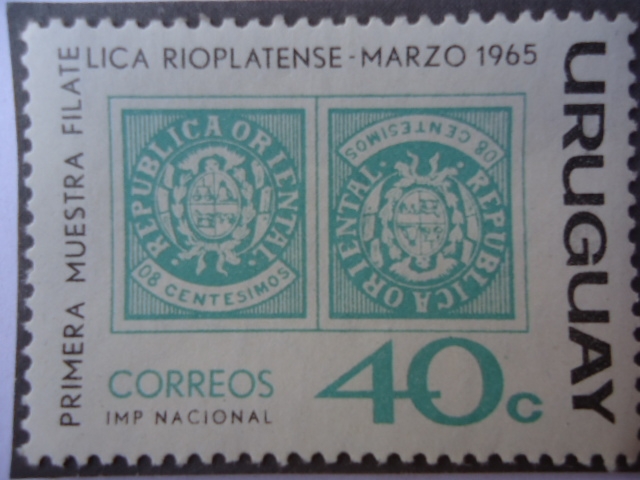 Primera Muestra Filatelica Rioplatense - Marzo 1965