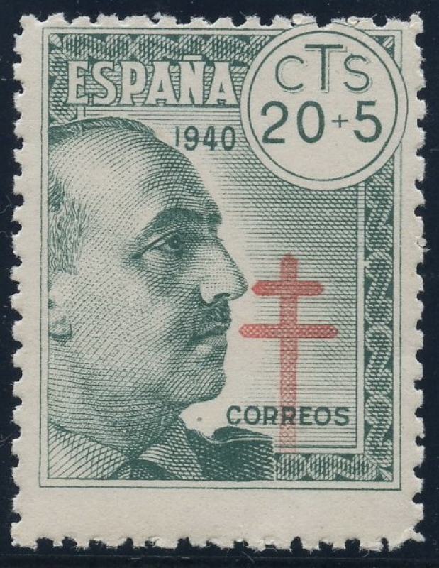 ESPAÑA 937 PRO TUBERCULOSOS