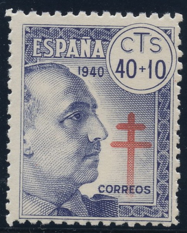 ESPAÑA 938 PRO TUBERCULOSOS