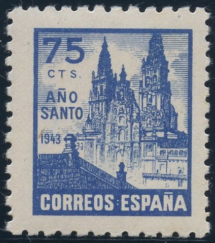 ESPAÑA 969 AÑO SANTO COMPOSTELANO 1943