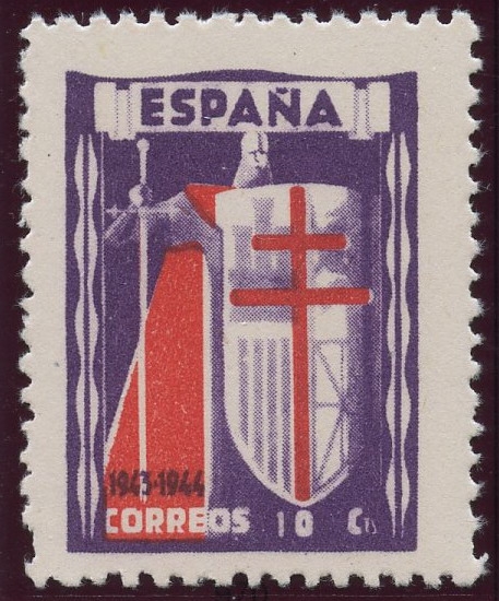 ESPAÑA 970 PRO TUBERCULOSOS 1943