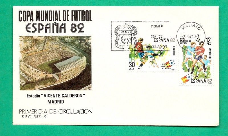 Mundial Futbol España 82 -Estadio Vicente Calderón-Madrid SPD