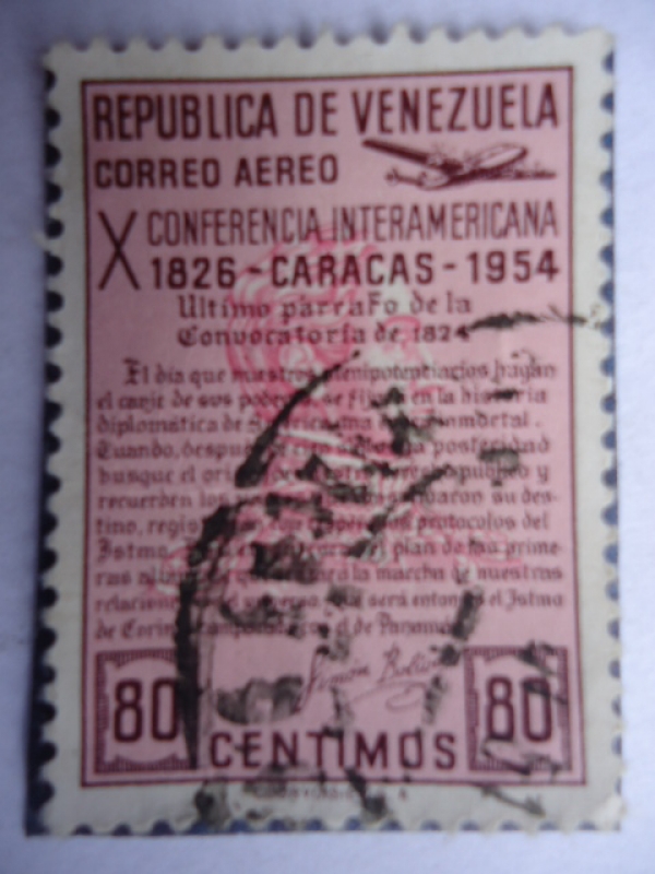 X Conferencia Interaméricana 1826-1954