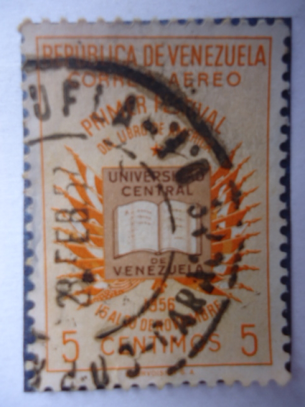 Primer Festival del Libro - Universidad Central de Venezuela 1956