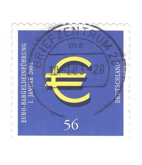 Euro. 1 de enero 2002