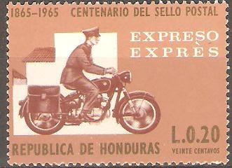 CENTENARIO  DEL  SELLO  POSTAL  HONDUREÑO.  ENTREGA  INMEDIATA.