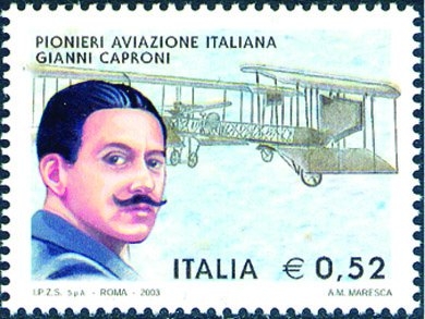 2565 - Pioneros de la aviacion italiana - Gianni Caproni