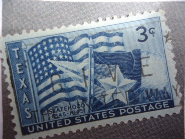 United States Postage- Texas-Categoría de Estado 1845-1945