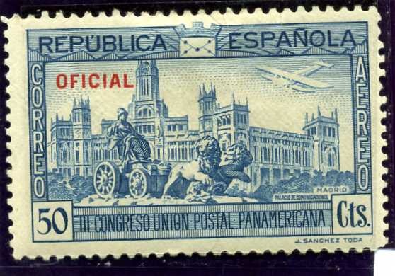 III Congreso de la Union Postal Panamericana. Plaza de la Cibeles