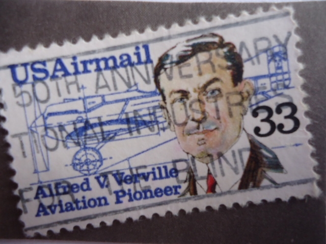 USA Irmail - AlfredV. Verville, Aviation Pioneer.