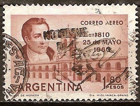 150 aniv de la Revolución de Mayo de 1810(Mariano Moreno).