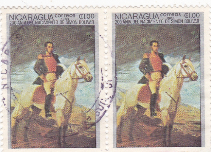 200 Aniversario nacimiento de Simón Bolívar