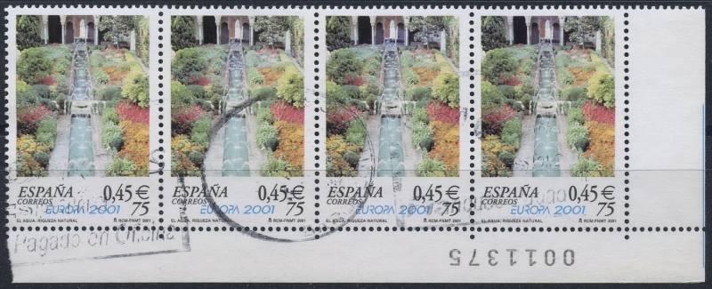 ESPAÑA 3796 EUROPA 2001