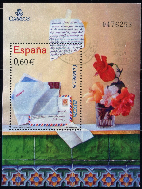 ESPAÑA 4410 EUROPA 2008