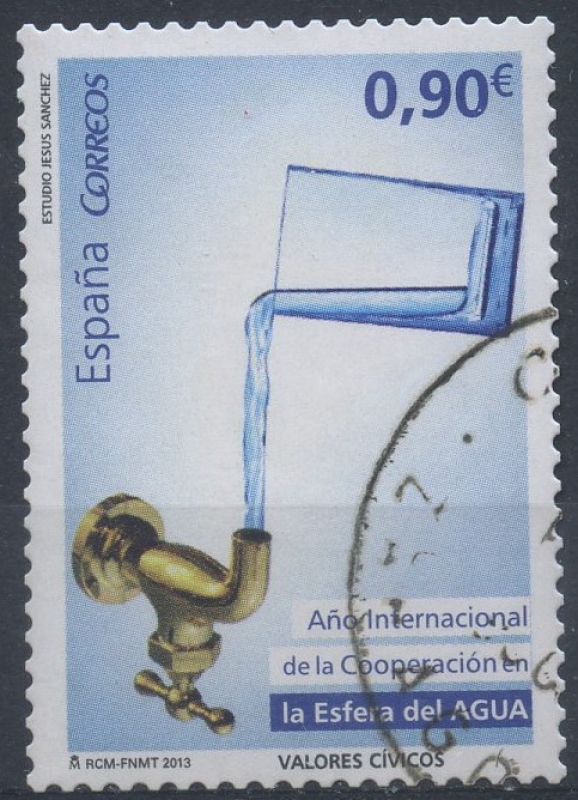 ESPAÑA 2013 VALORES CIVICOS. ESFERA DEL AGUA