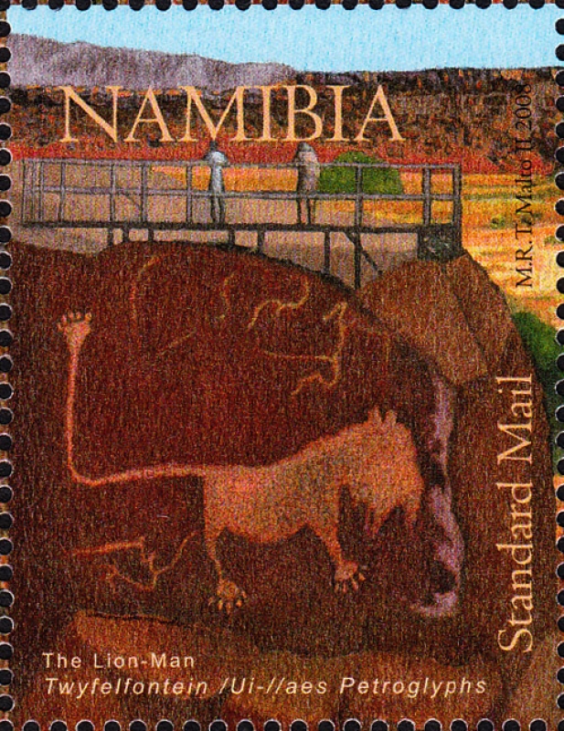 NAMIBIA -  Twyfelfontein or /Ui-//aes