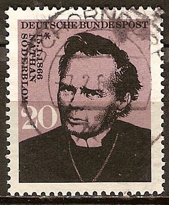 Centenario del nacimiento de Nathan Soderblom (teólogo y arzobispo de Suecia).