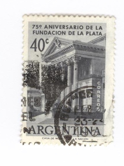 75 aniversario de la fundación de la plata