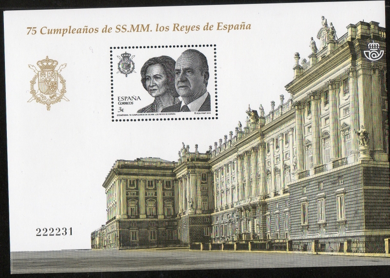 Efemerides. Aniversario de SSS.MM los reyes de España.