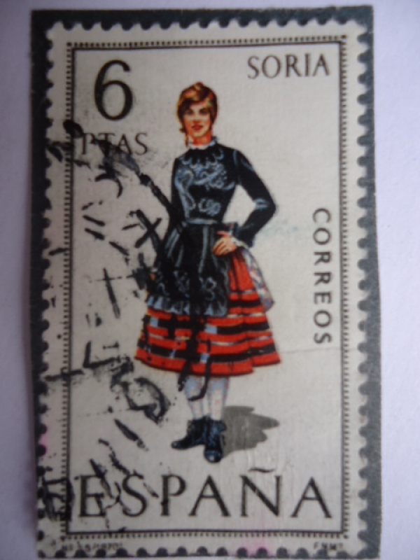 Ed. 1957 - Trajes Típicos Españoles Nº45 - Soria