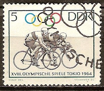 XVIII.Juegos Olimpicos de Tokio 1964.Ciclismo(DDR).