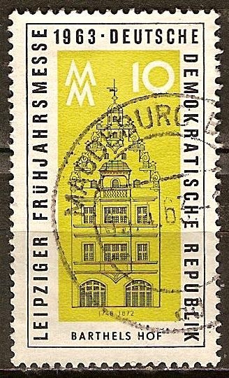  Leipzig Feria de Primavera 1963-Barthels  Hof(DDR).