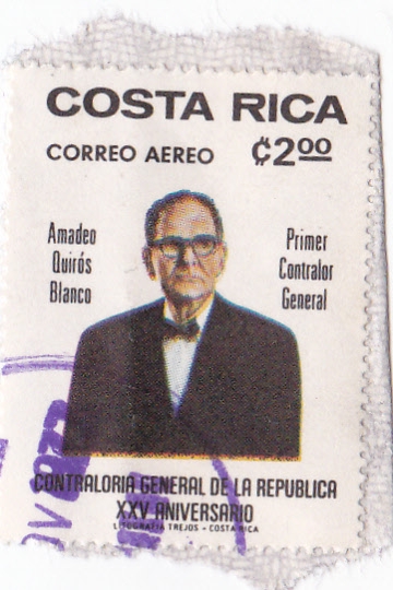 Correo aereo Amadeo Quirós Blanco