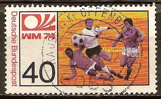 Campeonato Mundial de Fútbol 1974 en Alemania.