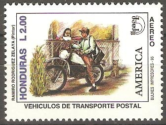 VEHÌCULO  DE  TRANSPORTE  POSTAL.  MOTOCICLETA.