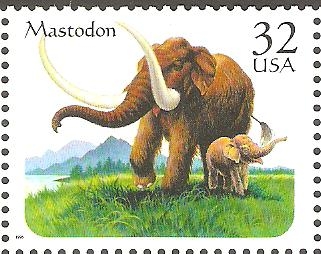 ANIMALES  PREHISTÒRICOS.  MASTODON.