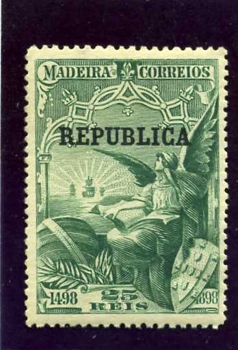 IV Centenario Viaje Vasco de Gama sobrecargado con Republica. Madeira