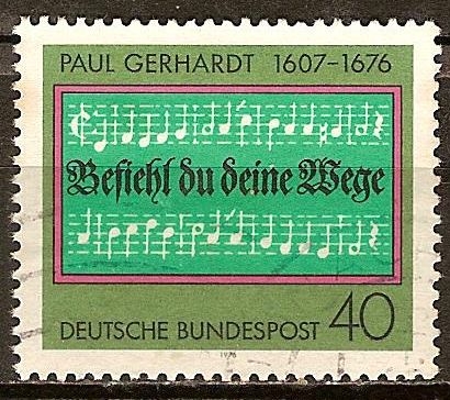 300a Aniv Nacimiento de Paul Gerhardt (compositor). 