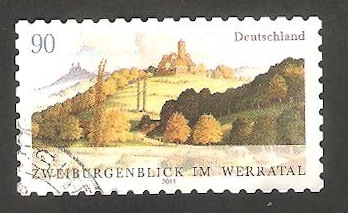 2676 - Castillo del valle de Werra, Thuringe