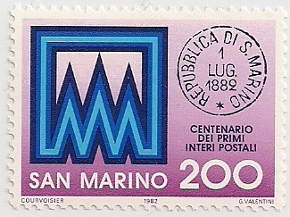 Centenario del primer entero postal