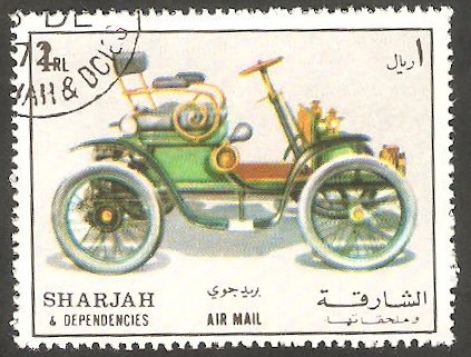 Sharjah - Automóvil antiguo