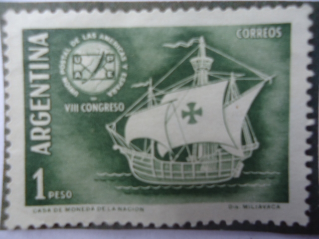 Unión Postal de las Américas y España-VIII Congreso