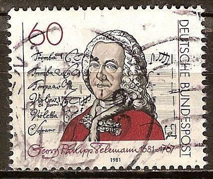 300a Aniv Nacimiento de Georg Philipp Telemann (compositor). 