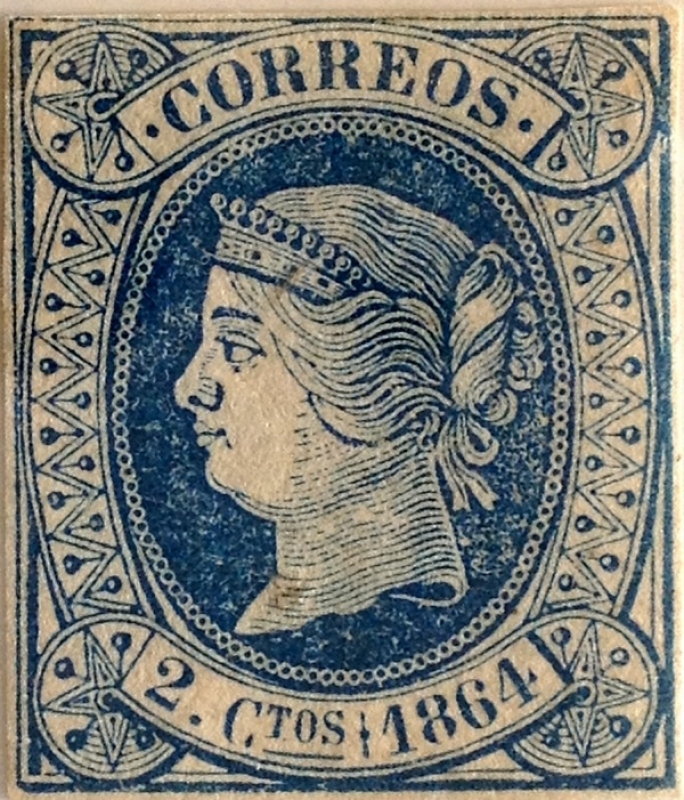 2 cuartos 1864