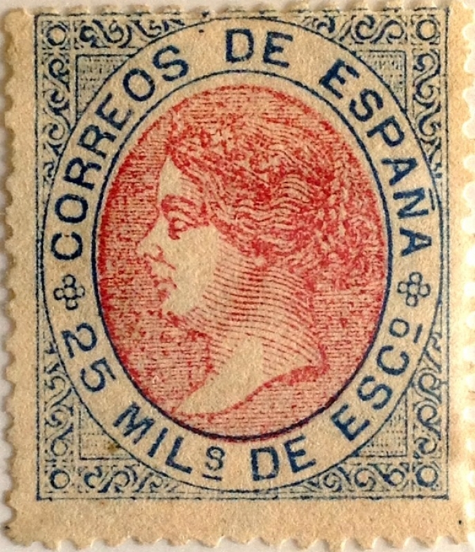 25 milésimos 1867