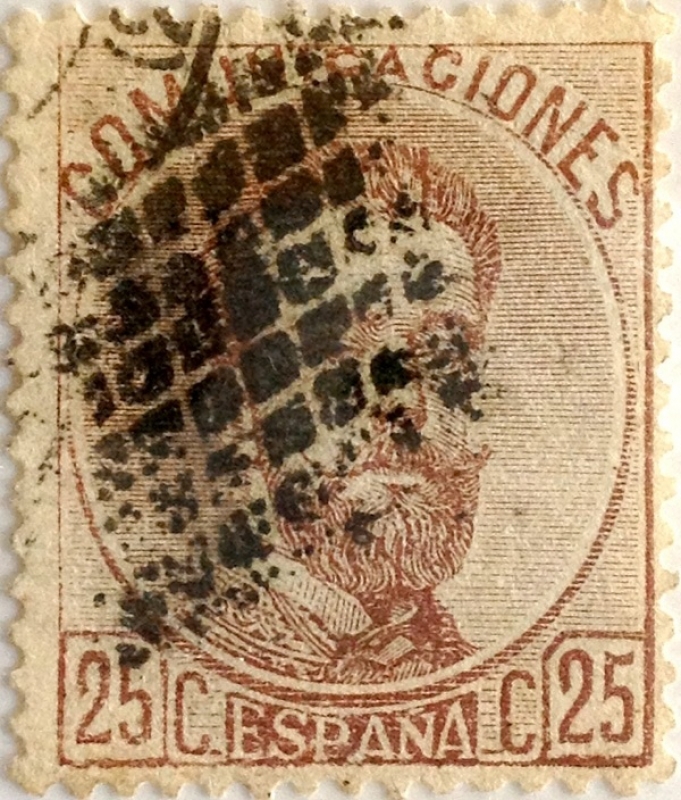 25 céntimos 1872-73