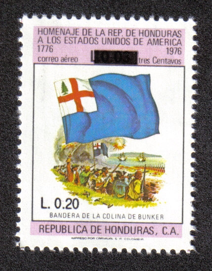 Homenaje de la Rep. de Honduras a Los Estados Unidos de América 