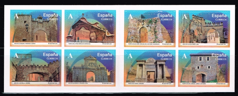 Edifil  4838-45  Arcos y Puertas Monumentales  